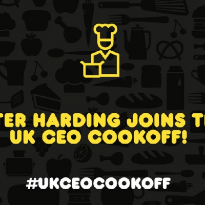 Peter Harding from Lucozade signs up to the CEO CookOff!